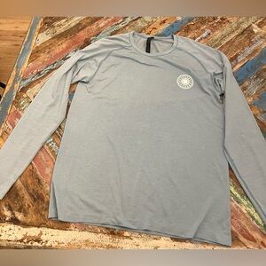 Lululemon Metal Vent Tech Long Sleeve, Size XL, Men’s, Blue/Gray/White, Running